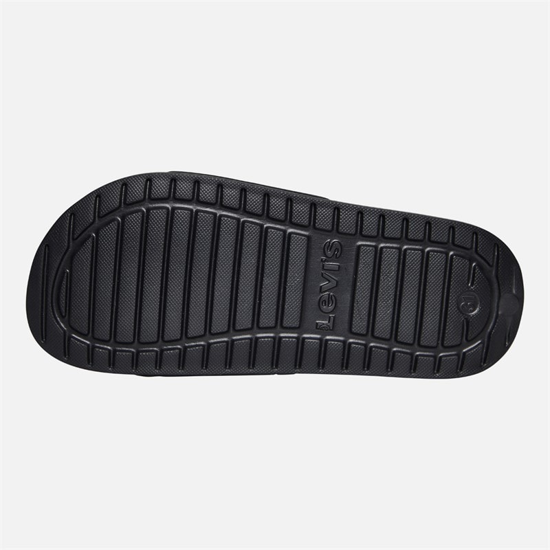 Levi's Kids Pool Sliders Black 0003 - Image 3