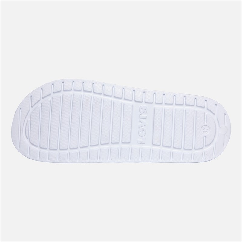Levi's Junior Girls Pool Sliders Gold Glitter 3923 - Image 3