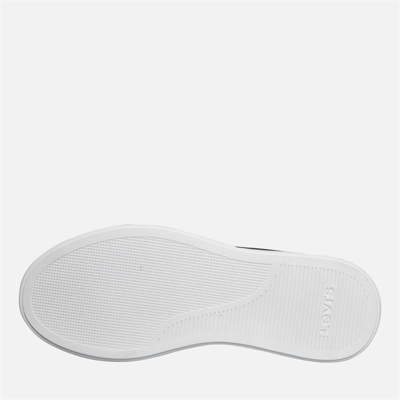 Levi's Kids Junior Amber Sneakers Black/White 0008 Black White 0008 - Image 2