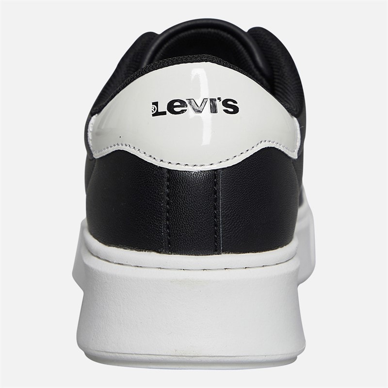 Levi's Kids Junior Amber Sneakers Black/White 0008 Black White 0008 - Image 3
