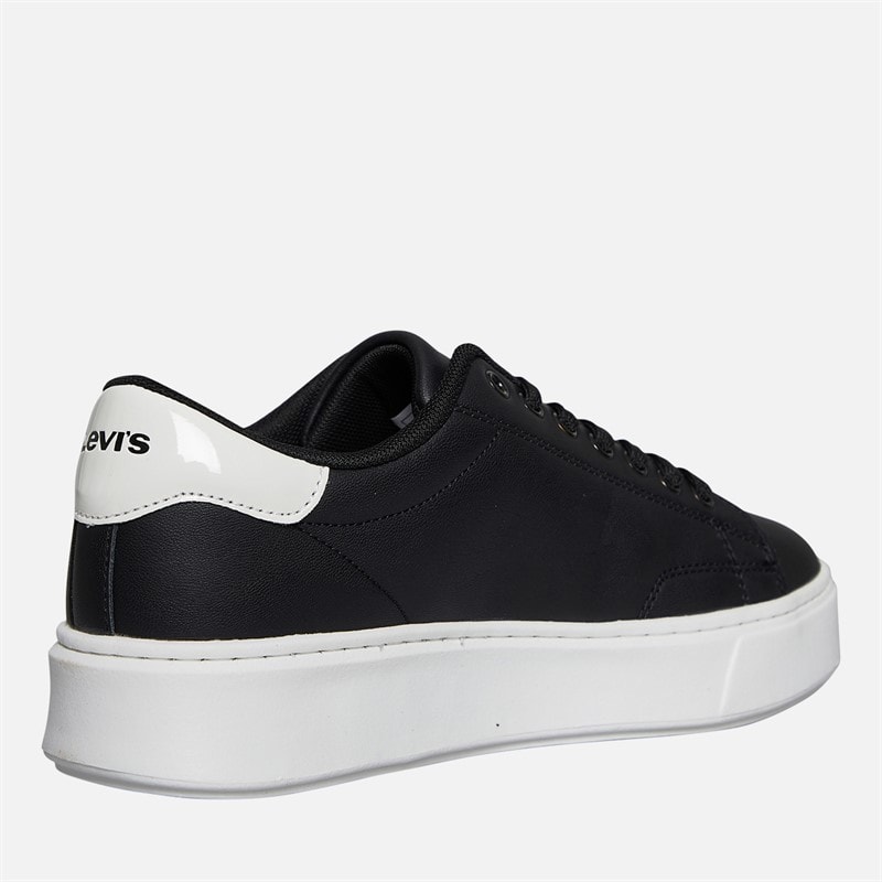 Levi's Kids Junior Amber Sneakers Black/White 0008 Black White 0008 - Image 5