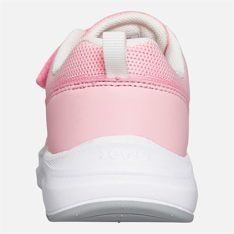 Levi's Girls Hudson Sneakers Pastel Pink/White 3004 Pastel Pink White 3004 - Image 3