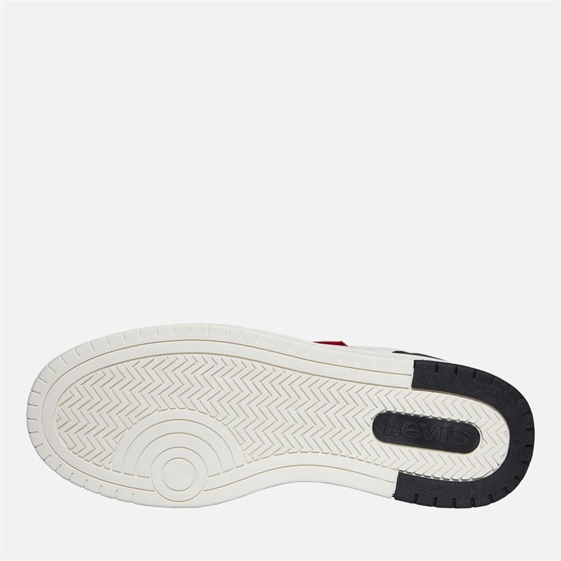 Levi's Junior Kick Sneakers Off White/Black 2933 Off White Black 2933 - Image 2