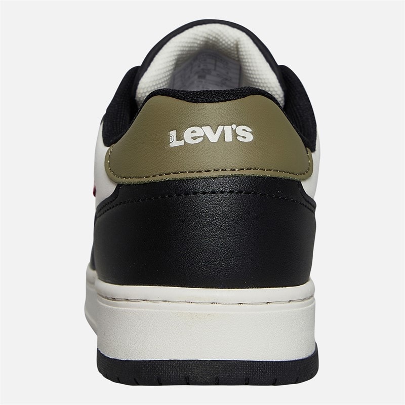 Levi's Junior Kick Sneakers Off White/Black 2933 Off White Black 2933 - Image 3