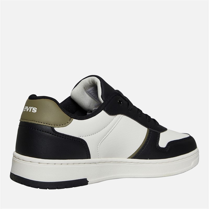 Levi's Junior Kick Sneakers Off White/Black 2933 Off White Black 2933 - Image 5