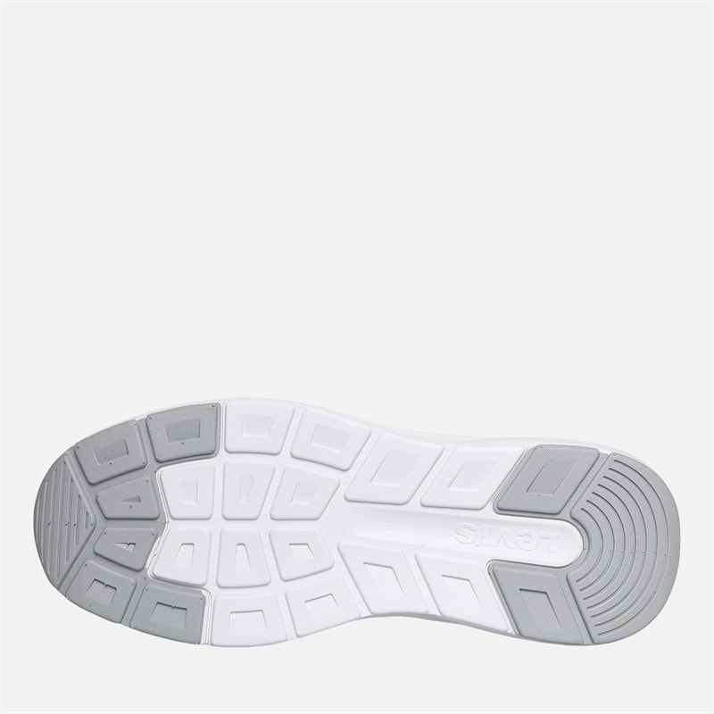 Levi's Junior Girls Hudson Sneakers White/Rose 2900 White Rose 2900 - Image 2