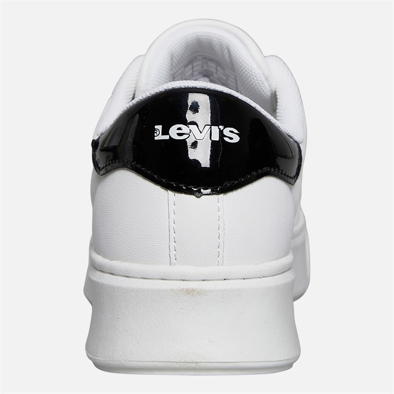 Levi's Junior Amber Sneakers White/Black 0062 White Black 0062 - Image 3