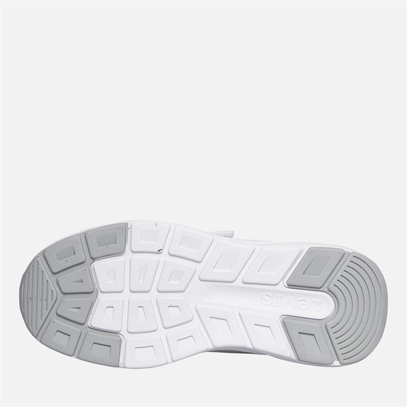 Levi's Girls Hudson Sneakers White/Rose 2900 White Rose 2900 - Image 2