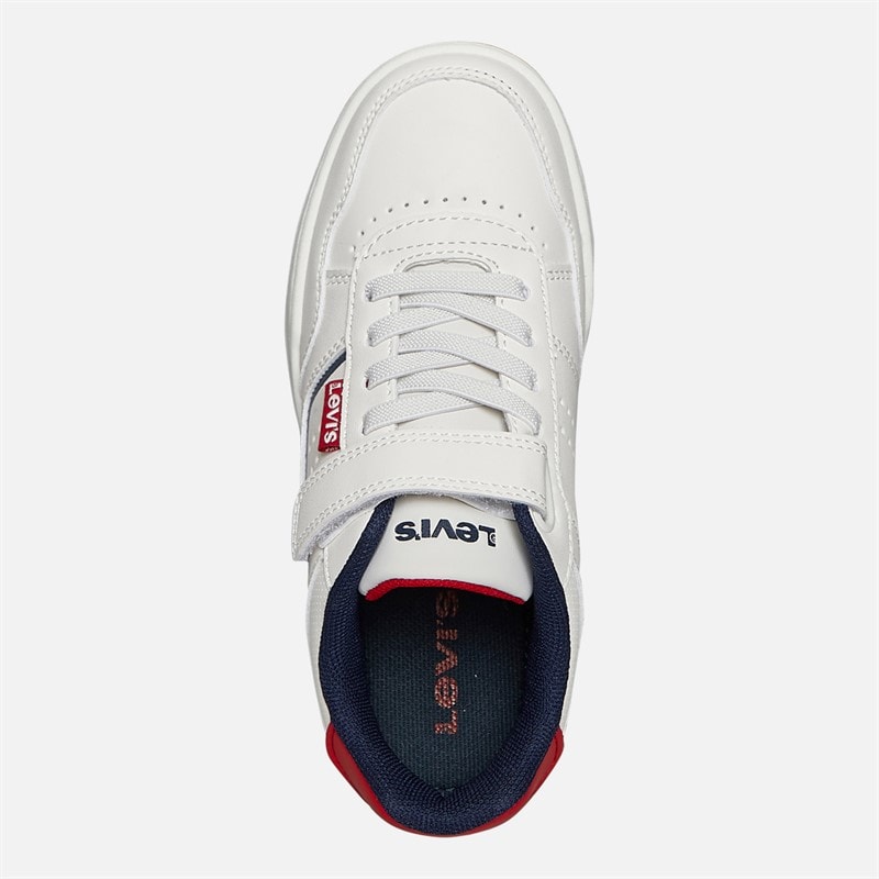 Levi's Kids John Sneakers Off White/Navy 3130 Off White Navy 3130 - Image 4