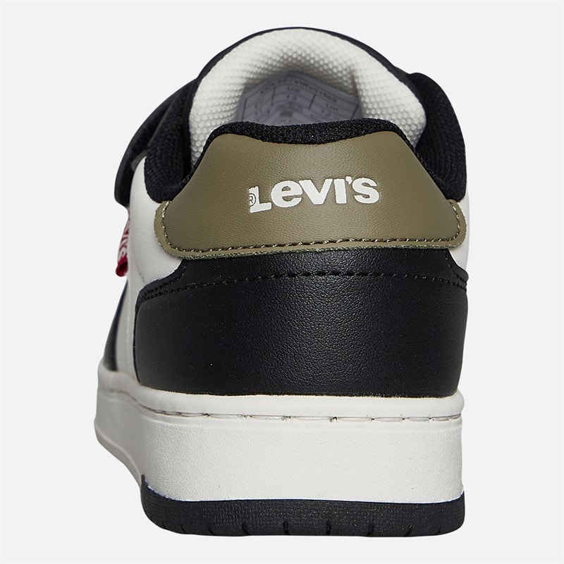 Levi's Kids Kick Sneakers Off White/Black 2933 Off White Black 2933 - Image 3
