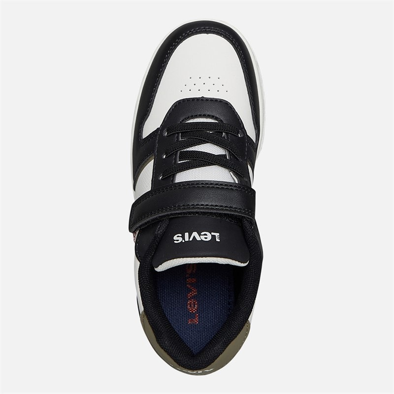 Levi's Kids Kick Sneakers Off White/Black 2933 Off White Black 2933 - Image 4