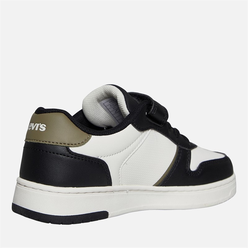 Levi's Kids Kick Sneakers Off White/Black 2933 Off White Black 2933 - Image 5