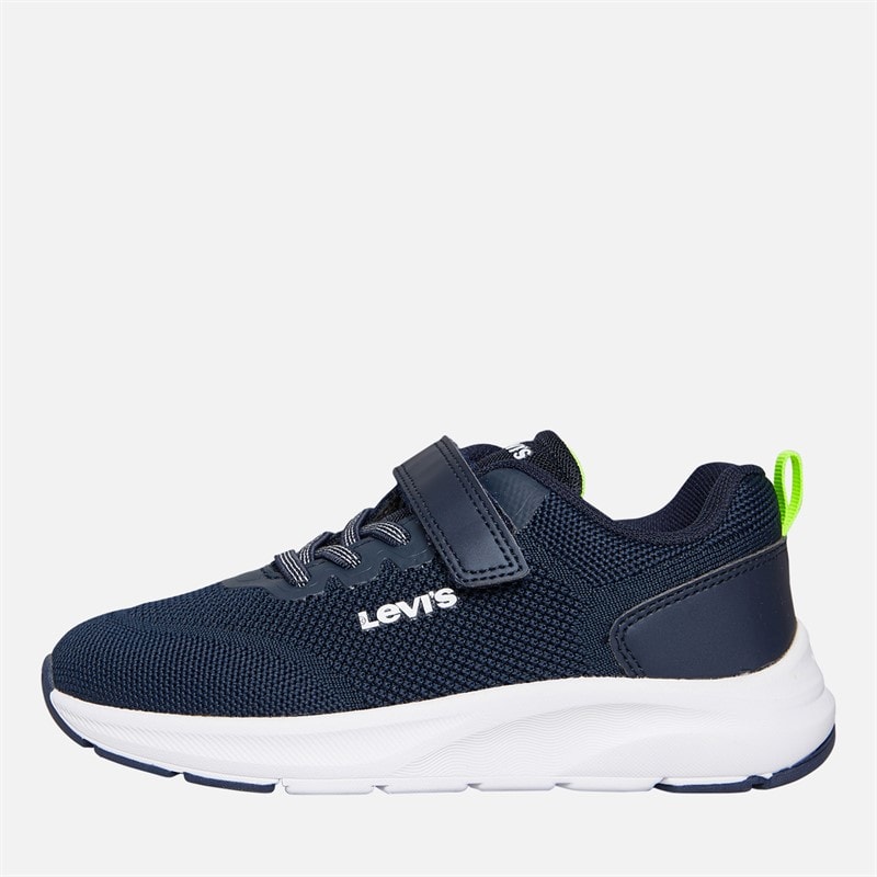 Levi's Kids Hudson Sneakers Navy/Yellow 0923 Navy Yellow 0923 - Image 1