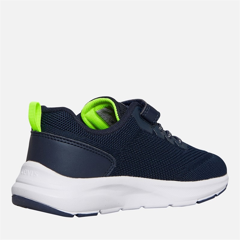 Levi's Kids Hudson Sneakers Navy/Yellow 0923 Navy Yellow 0923 - Image 5