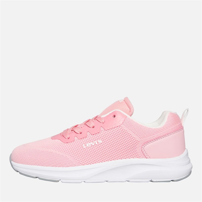 Levi's Junior Girls Hudson Sneakers Pastel Pink/White 3004 Pastel Pink White 3004