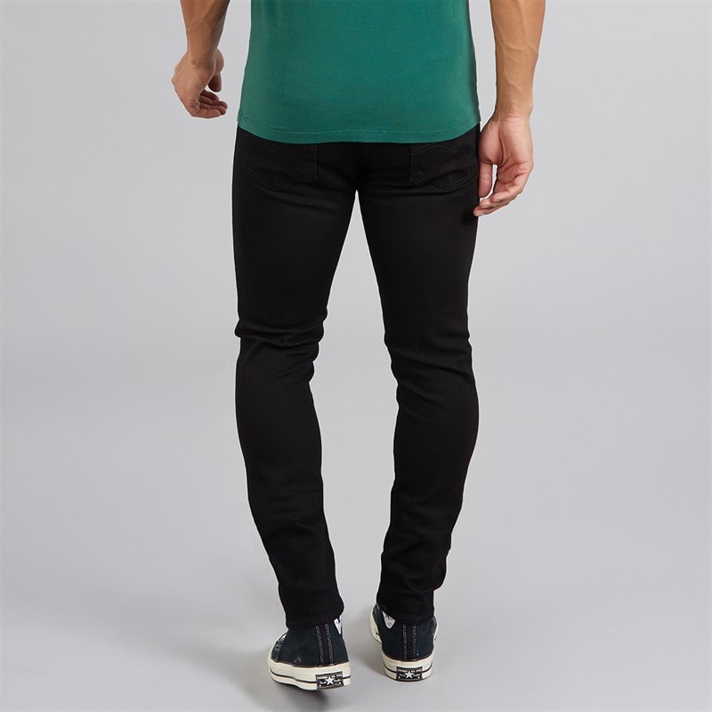 Levi's Mens 510 Skinny Jeans Black Leaf - Image 2
