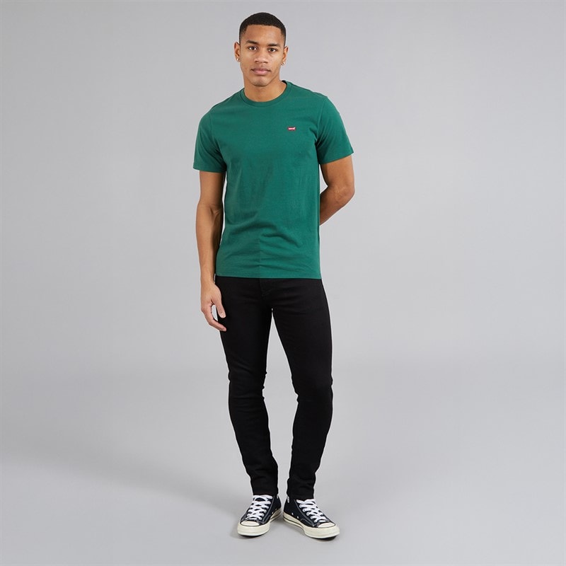 Levi's Mens 510 Skinny Jeans Black Leaf - Image 4