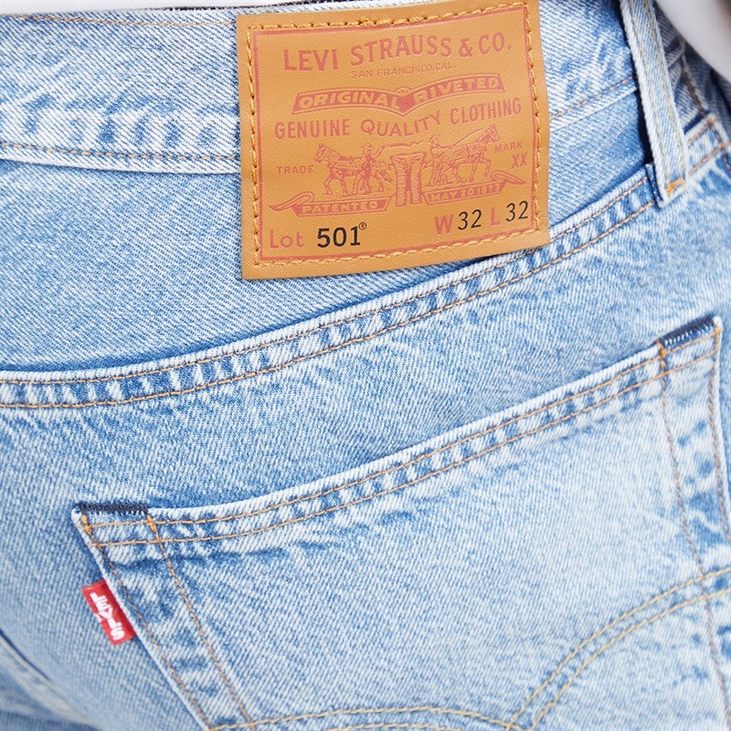 Levi's Mens 501 Levis Original Jeans Low On Sleep - Image 3