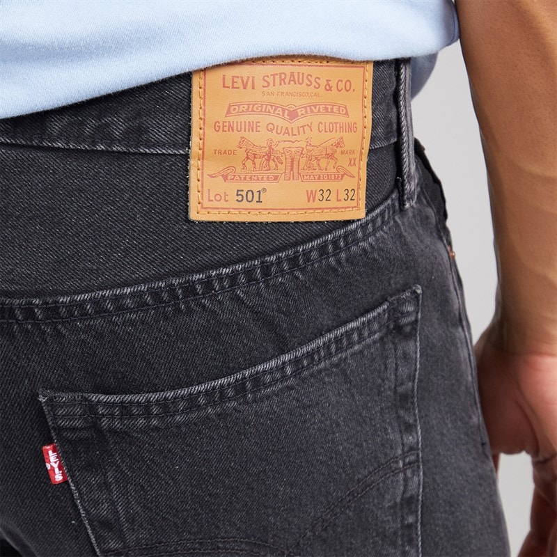 Levi's Mens 501 Levis Original Jeans Crash Courses - Image 3