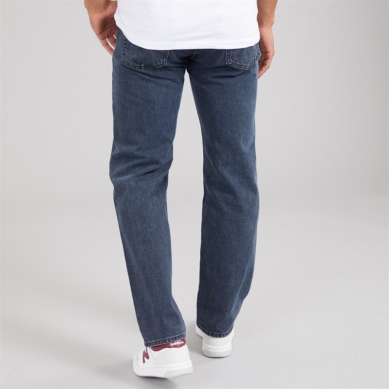 Levi's Mens 555 Relaxed Straight Jeans The Midnight Blues Show - Image 2