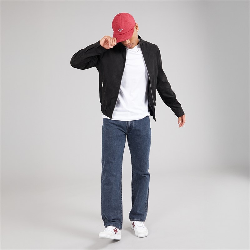 Levi's Mens 555 Relaxed Straight Jeans The Midnight Blues Show - Image 4