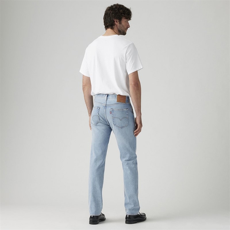 Levi's Mens 501 Slim Taper Jeans Me Transfer - Image 3