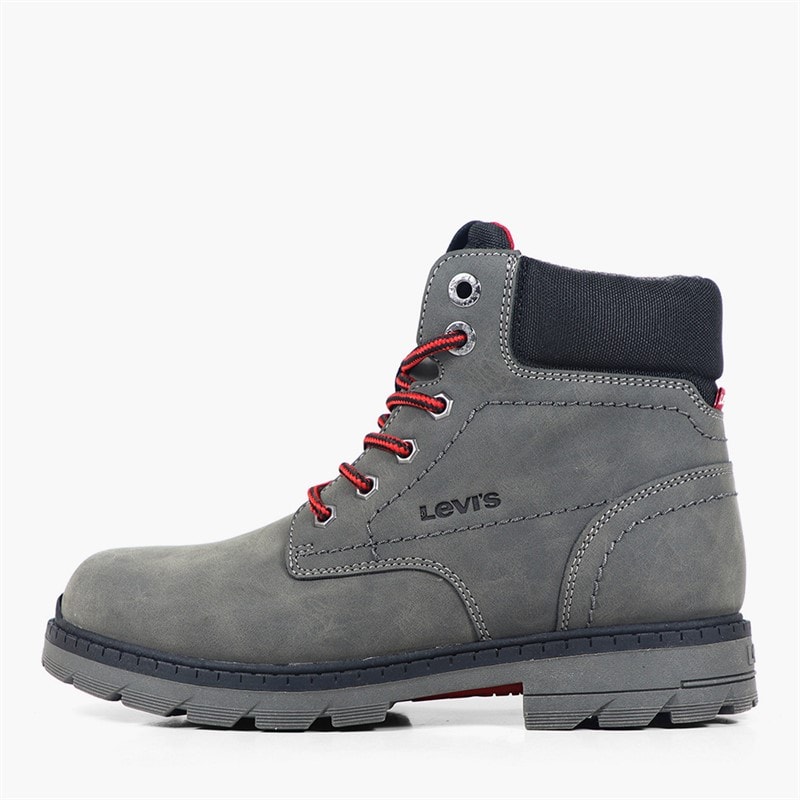 Levi's Junior Forrest Nova Boots Stone Black 2105 - Image 4