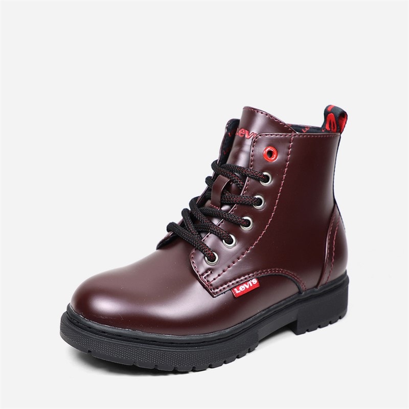 Levi's Kids Catherine Boots Burgundy 0013 - Image 2