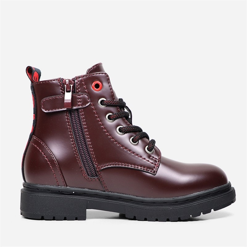 Levi's Kids Catherine Boots Burgundy 0013 - Image 3