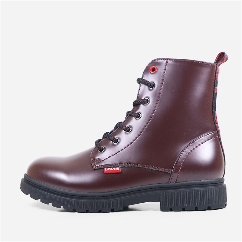 Levi's Junior Catherine Boots Burgundy 0013