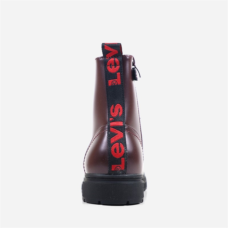 Levi's Junior Catherine Boots Burgundy 0013 - Image 4