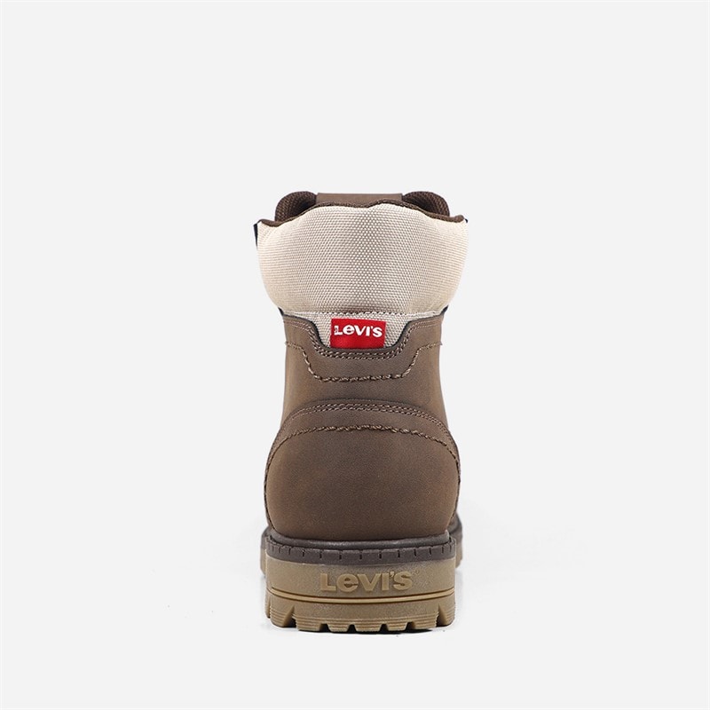 Levi's Junior Forrest Nova Boots Dark Brown 0018 - Image 4