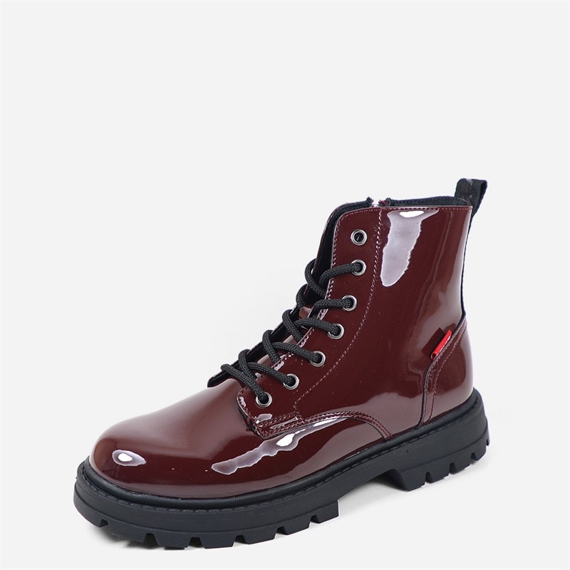 Levi's Junior Pasadena Refresh Boots Maroon 1347 - Image 2
