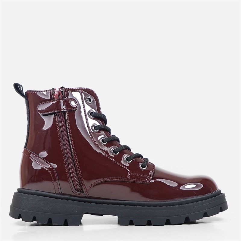 Levi's Junior Pasadena Refresh Boots Maroon 1347 - Image 3
