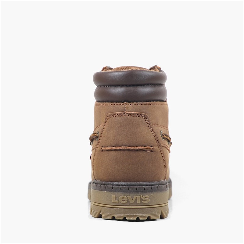 Levi's Junior Eureka Mid Boots Cognac 0241 - Image 3