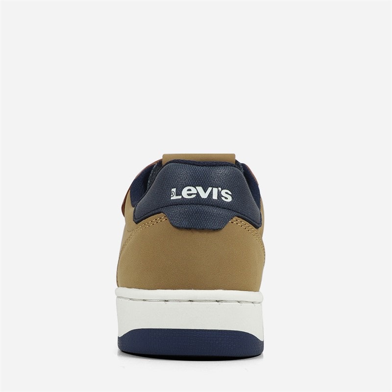 Levi's Kids Aiden Sneakers Camel Navy 1506 - Image 4