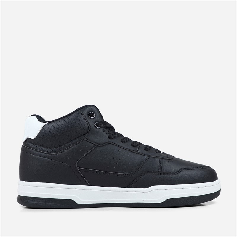 Levi's Junior John Se Mid Sneakers Black White 0008 - Image 3