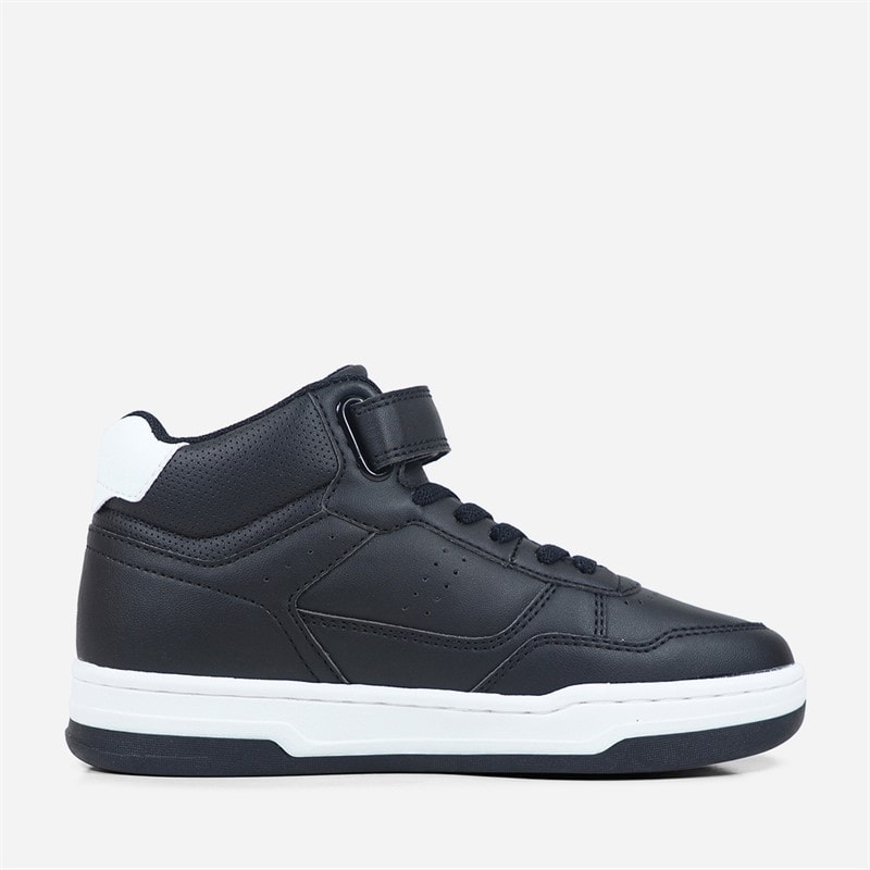 Levi's Kids John Se Mid Sneakers Black White 0008 - Image 3