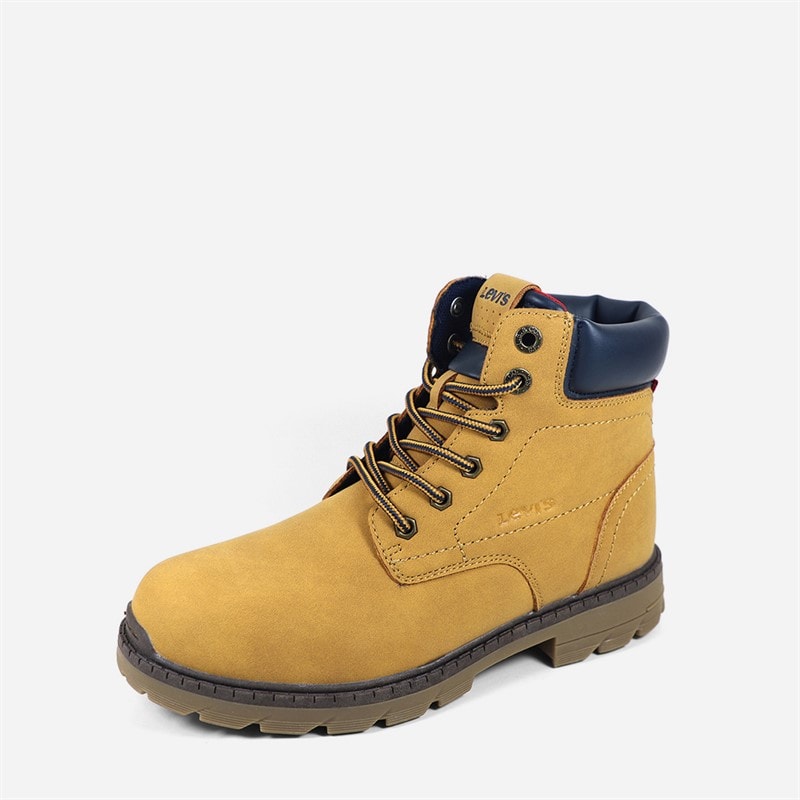 Levi's Junior Forrest Nova Boots Camel/Navy 1506 - Image 2