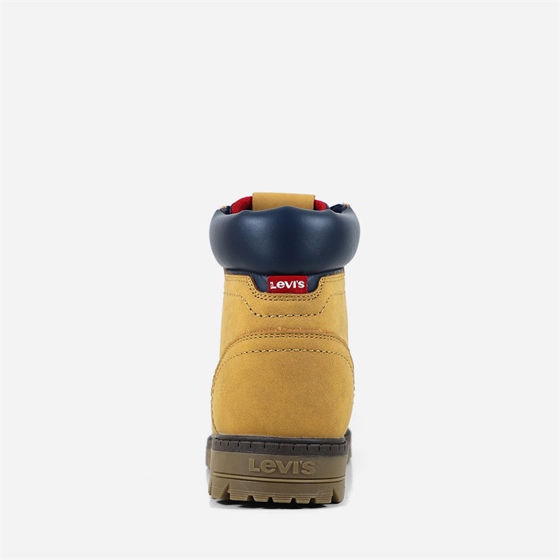 Levi's Junior Forrest Nova Boots Camel/Navy 1506 - Image 4