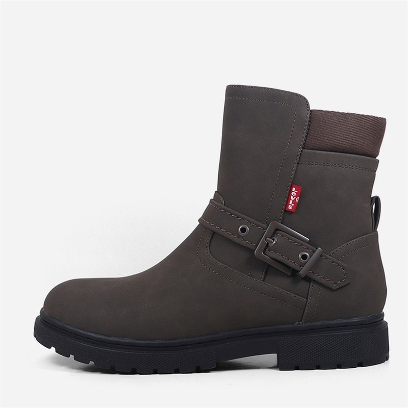 Levi's Junior Jetta Boots Dark Brown 0018