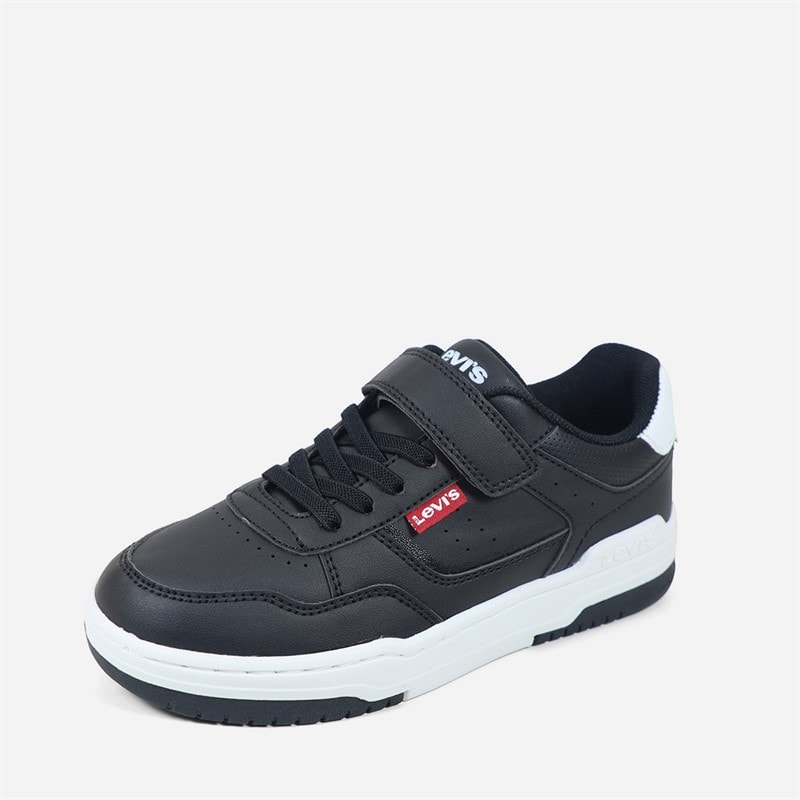 Levi's Kids John Se Sneakers Black White 0008 - Image 2