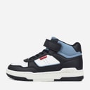 Levi's Kids John Se Mid Sneakers Black Off White 0600