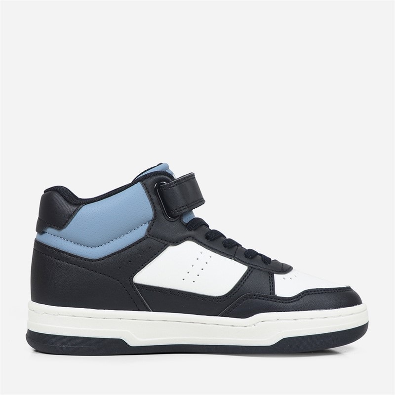 Levi's Kids John Se Mid Sneakers Black Off White 0600 - Image 3