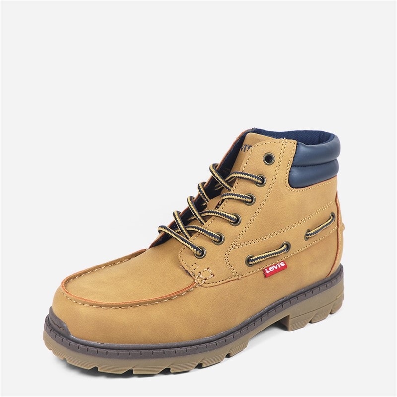 Levi's Junior Eureka Mid Boots Camel 0138 - Image 2