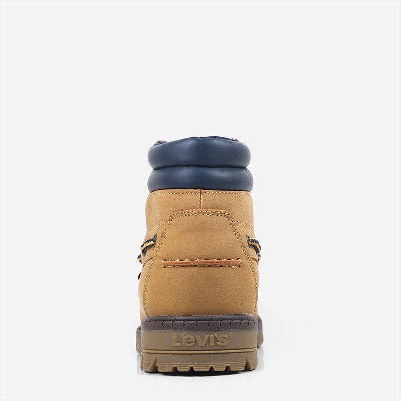 Levi's Junior Eureka Mid Boots Camel 0138 - Image 4