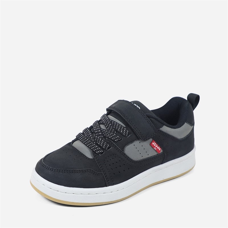 Levi's Kids Park Avenue Sneakers Black/Grey 0370 - Image 2