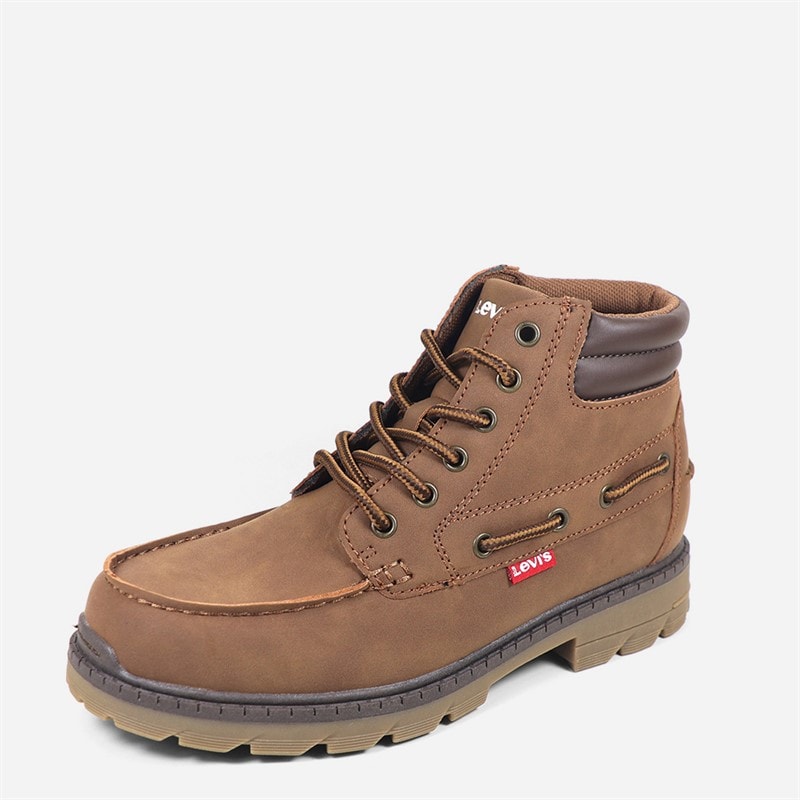 Levi's Kids Eureka Mid Boots Cognac 0241 - Image 2