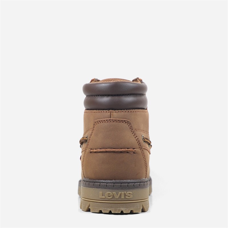 Levi's Kids Eureka Mid Boots Cognac 0241 - Image 4