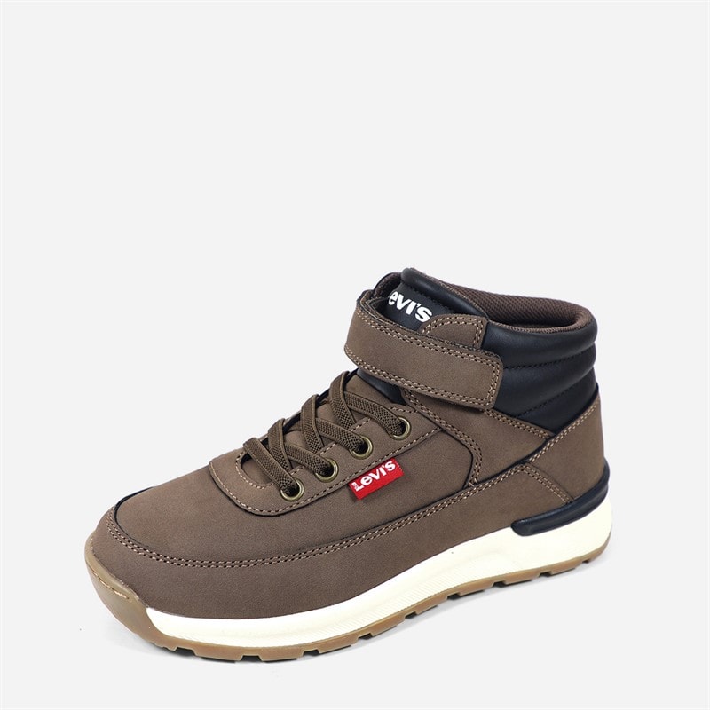 Levi's Kids Ascot Sneakers Dark Brown 0018 Dk Brown 0018 - Image 2